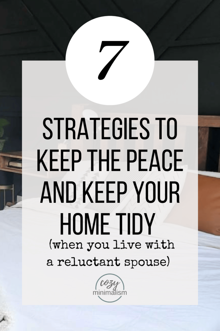 Keep Home Tidy With an Untidy Spouse